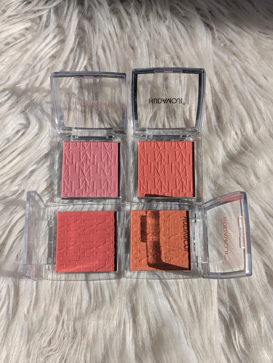 Hudamoji Matte Blusher 4pcs Set – Smooth & Blendable Blush Palette JZCosmetics.com