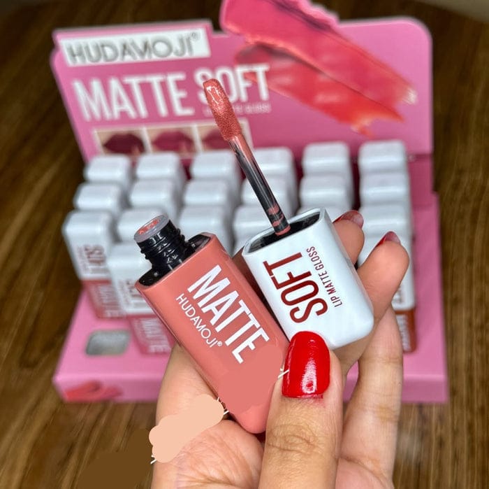 Hudamoji Matte Lip Gloss 6pcs Set JZCosmetics.com