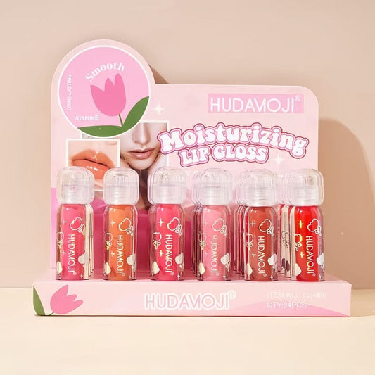 Hudamoji Moisturizing Lip Gloss 6 Pcs Set JZCosmetics.com