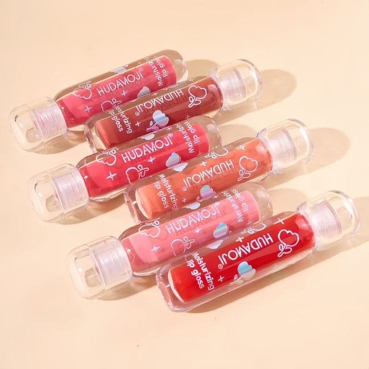 Hudamoji Moisturizing Lip Gloss 6 Pcs Set JZCosmetics.com