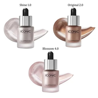 ICONIC London Liquid Highlighter 3 Pcs Set JZCosmetics.com