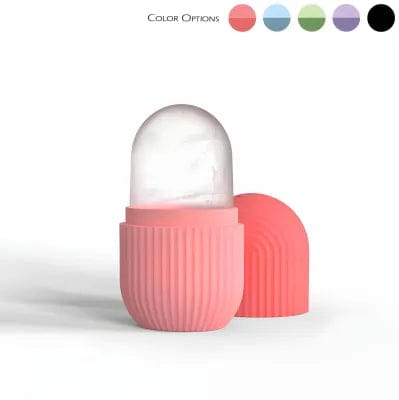 Ice Roller Massager for Face & Eyes – Stainless Steel Cooling Facial Roller JZCosmetics.com