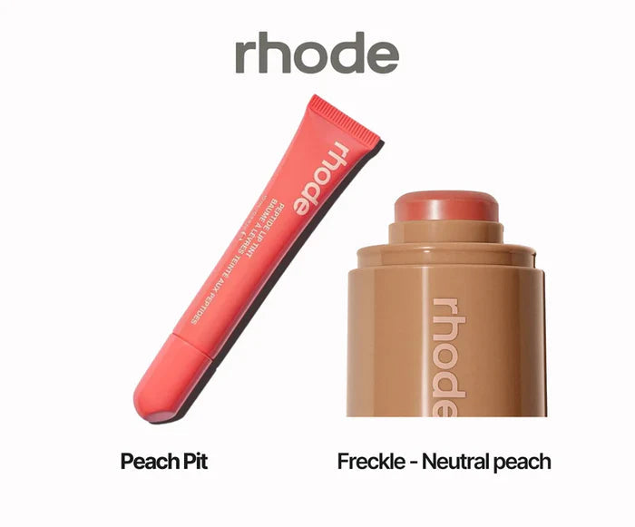 Rhode Blush & Gloss Duo | Rhode blush stick | Rhode peptide lip tint | Rhode lip gloss JZCosmetics.com