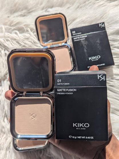 KIKO MILANO Radiant Fusion Baked Powder 12g | Lightweight Baked Face Powder JZCosmetics.com