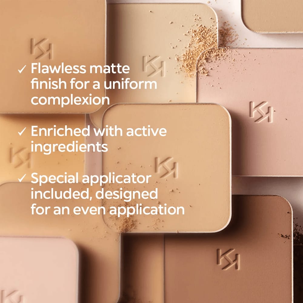KIKO MILANO Radiant Fusion Baked Powder 12g | Lightweight Baked Face Powder JZCosmetics.com