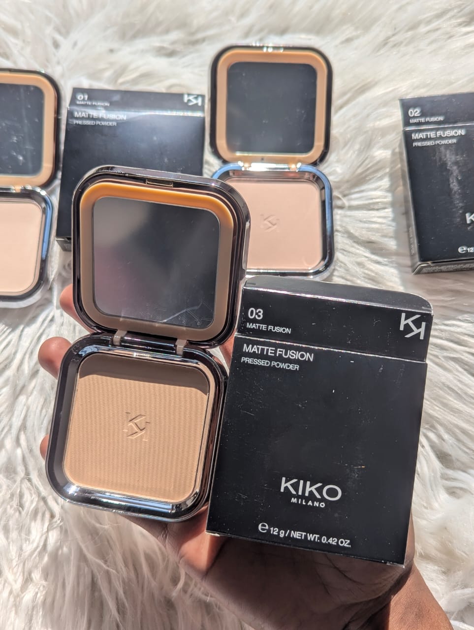 KIKO MILANO Radiant Fusion Baked Powder 12g | Lightweight Baked Face Powder JZCosmetics.com