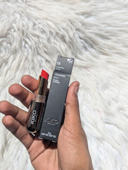 KIKO Unlimited Stylo Rouge À Lèvres 2g | Long-Lasting Cream Lipstick JZCosmetics.com