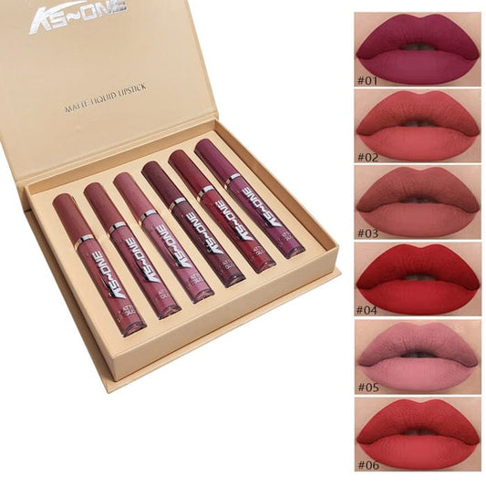 KS-ONE 6 Pcs Lip Gloss Set – High Shine Moisturizing Long-Lasting Lip Gloss Kit JZCosmetics.com