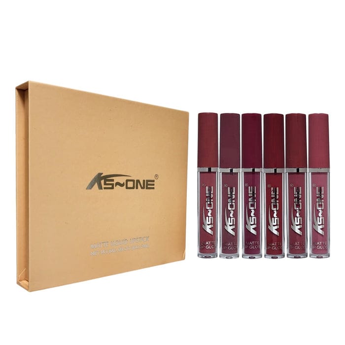KS-ONE 6 Pcs Lip Gloss Set – High Shine Moisturizing Long-Lasting Lip Gloss Kit JZCosmetics.com