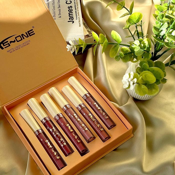 KS-One 6pcs Matte Lip Gloss Set JZCosmetics.com