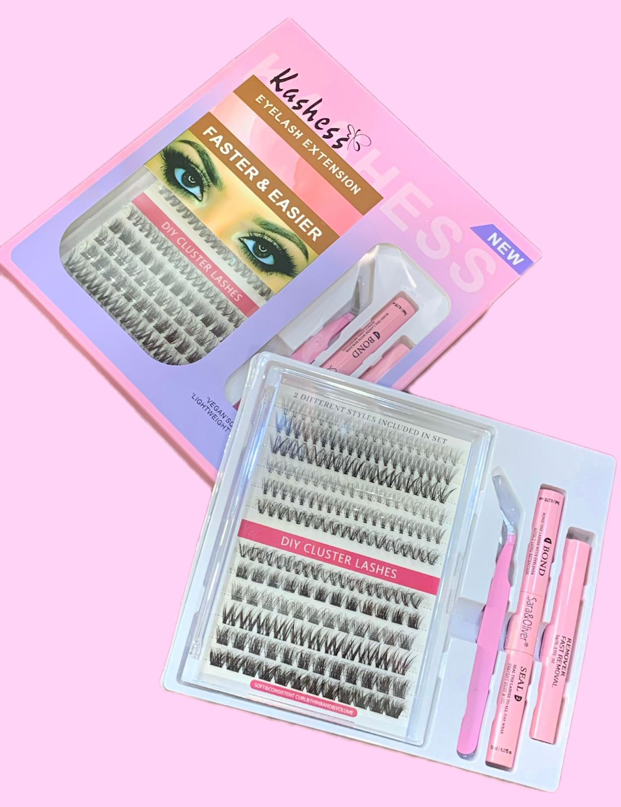Kashees Eyelash Extension | Premium Soft & Fluffy Lashes JZCosmetics.com