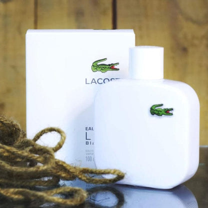 Lacoste Eau De Blanc For Men EDT 100ml – Fresh, Masculine & Long-Lasting Fragrance for Men JZCosmetics.com