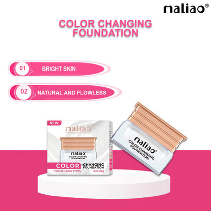 Maliao Color Changing Foundation With Satin Finish Waterproof JZCosmetics.com