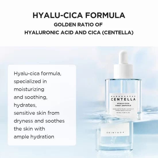 SKIN1004 Madagascar Centella Hyalu-Cica First Ampoule 100ml JZCosmetics.com