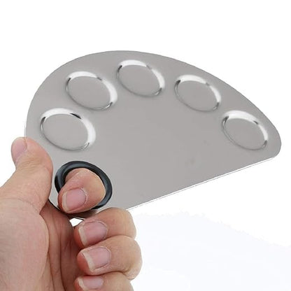 Makeup Mixing Palette | Professional Cosmetic Mixing Board with Spatula JZCosmetics.com