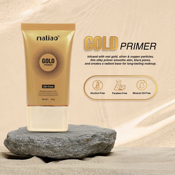 Maliao 24K Gold Oil-Free Gel Primer 40ml JZCosmetics.com
