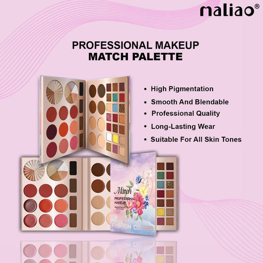 Maliao 44-Color Shadow Palette JZCosmetics.com