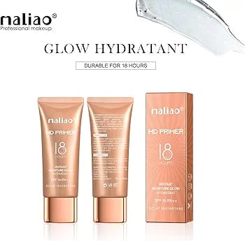 Maliao HD Primer – Instant Moisture Glow with SPF 15/PA++ JZCosmetics.com