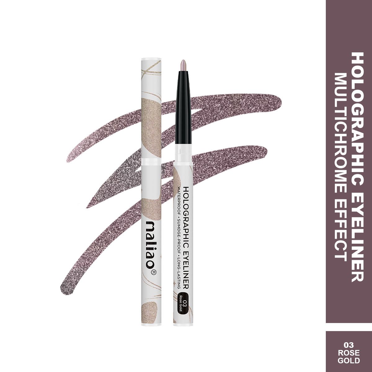 Maliao Holographic Multichrome Eyeliner JZCosmetics.com