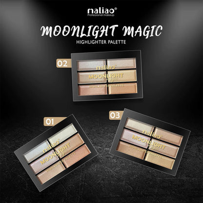Maliao Moonlight Highlighter Palette JZCosmetics.com