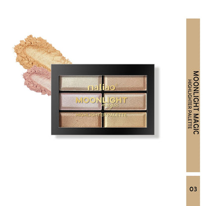 Maliao Moonlight Highlighter Palette JZCosmetics.com