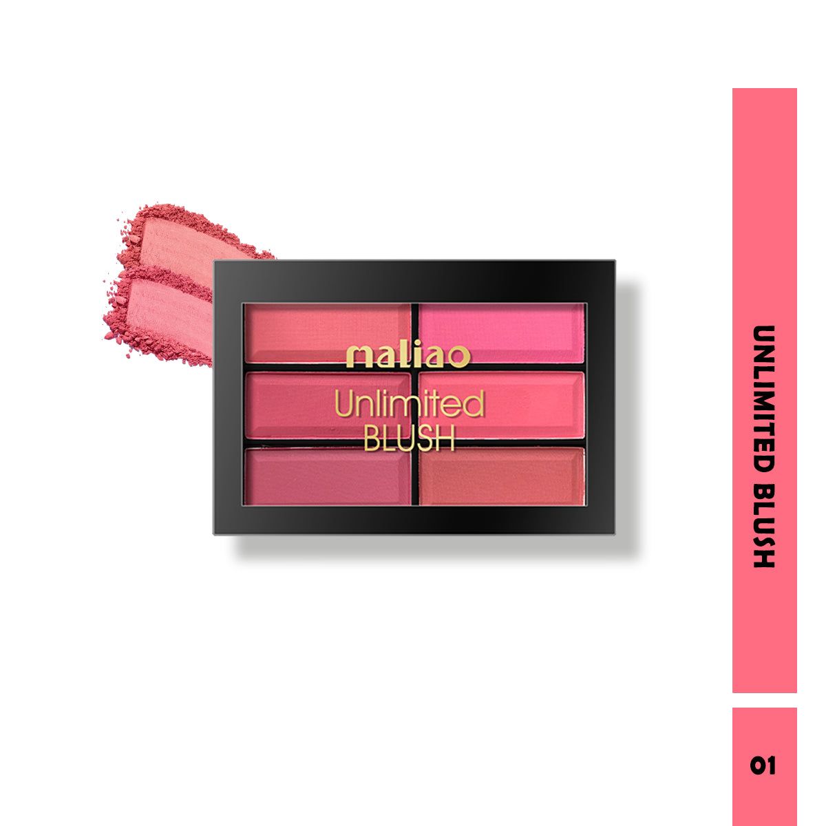 Maliao Unlimited Blush Palette JZCosmetics.com