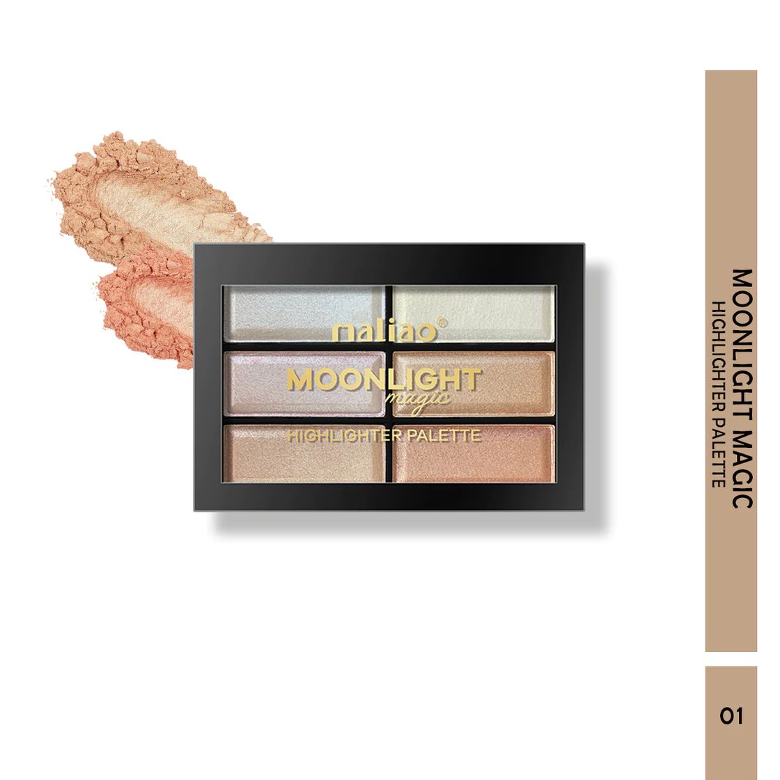 Maliao Moonlight Highlighter Palette JZCosmetics.com