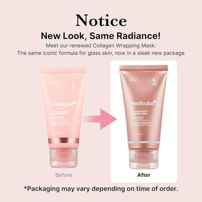 Medicube Collagen Night Wrapping Mask 75ml JZCosmetics.com