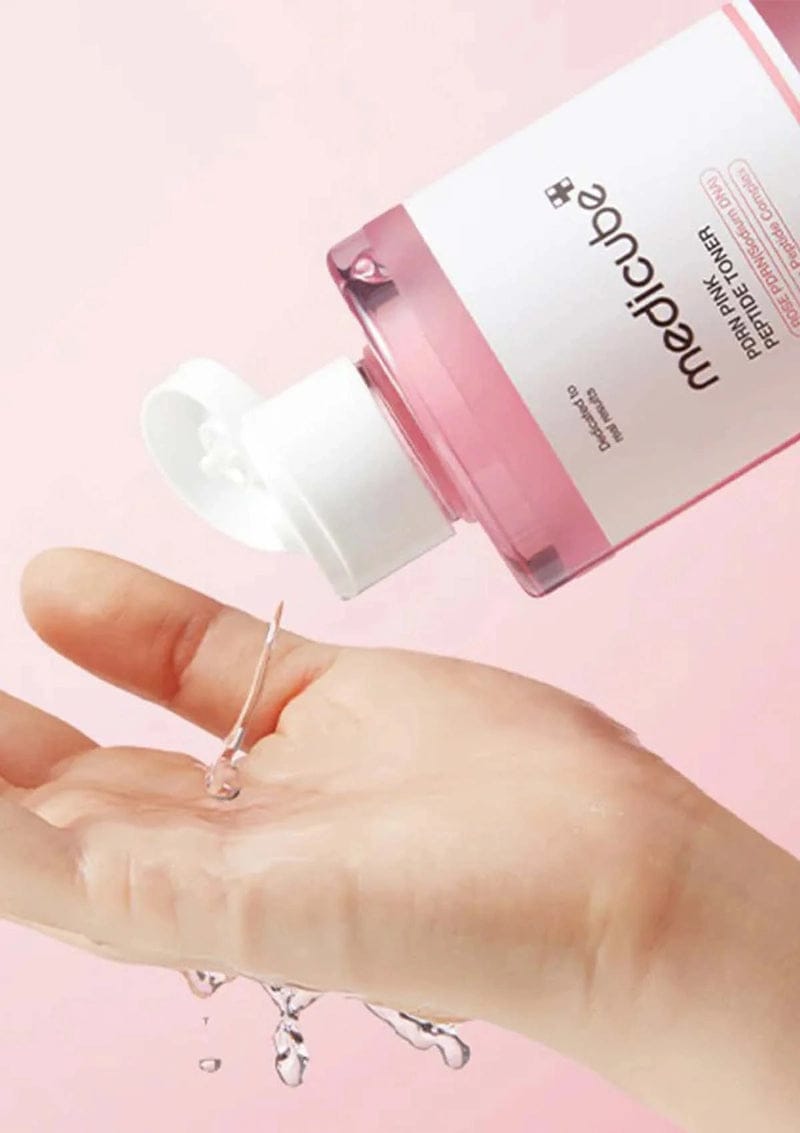 Medicube PDRN Pink Cica Soothing Toner 250ml – Calming & Hydrating Korean Toner JZCosmetics.com