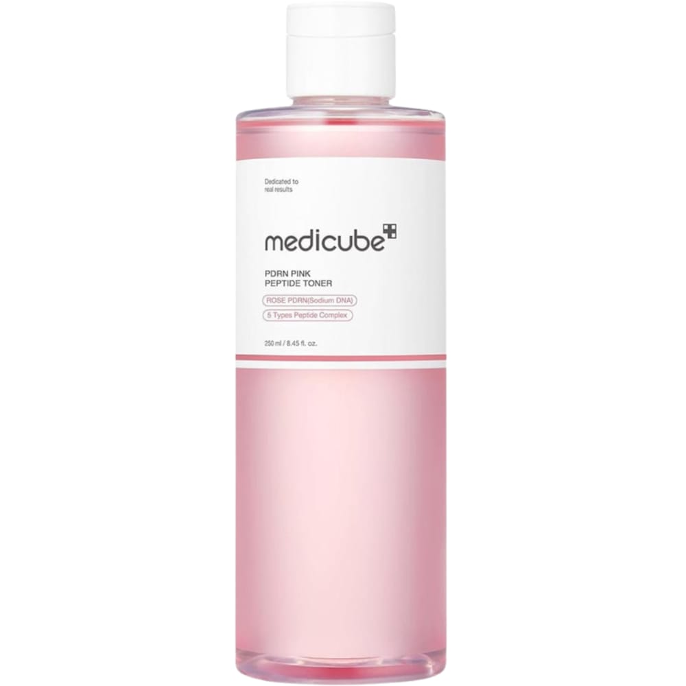 Medicube PDRN Pink Cica Soothing Toner 250ml – Calming & Hydrating Korean Toner JZCosmetics.com