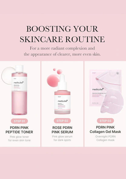 Medicube PDRN Pink Cica Soothing Toner 250ml – Calming & Hydrating Korean Toner JZCosmetics.com