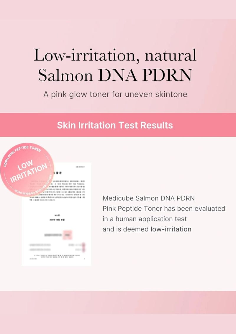 Medicube PDRN Pink Cica Soothing Toner 250ml – Calming & Hydrating Korean Toner JZCosmetics.com