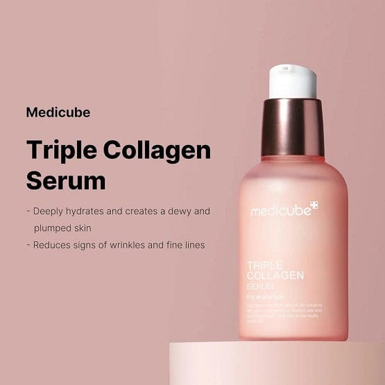 Medicube Triple Collagen Serum 55ml – Firming & Hydrating Korean Serum JZCosmetics.com