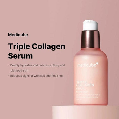 Medicube Triple Collagen Serum 55ml – Firming & Hydrating Korean Serum JZCosmetics.com