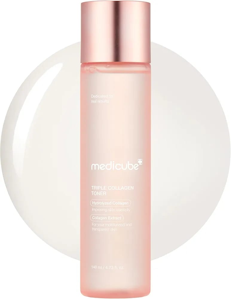 Medicube Triple Collagen Toner 140ml – Hydrating & Firming Korean Skincare Toner JZCosmetics.com