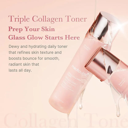 Medicube Triple Collagen Toner 140ml – Hydrating & Firming Korean Skincare Toner JZCosmetics.com