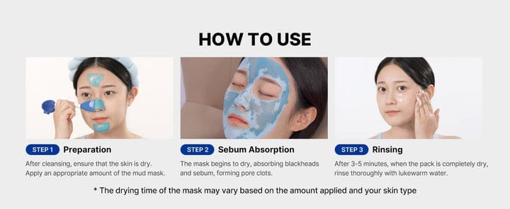 Medicube Zero Pore Blackhead Mud Mask 100g JZCosmetics.com