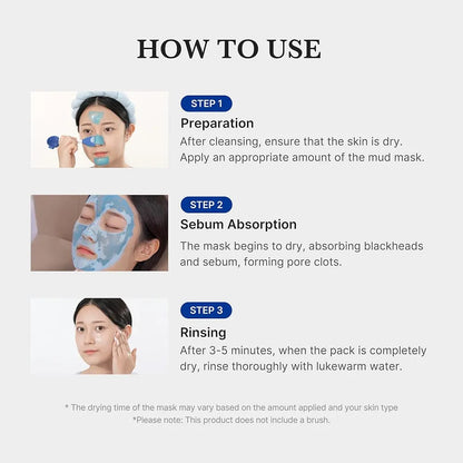 Medicube Zero Pore Blackhead Mud Mask 100g JZCosmetics.com