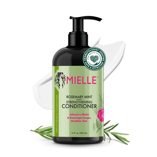 Mielle Organics Rosemary Mint Strengthening Conditioner 355ml – Repairing, Moisturizing & Hair Growth Support JZCosmetics.com