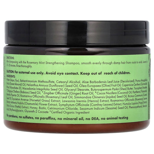 Mielle Rosemary Mint Strengthening Hair Mask 340g – Deep Repair, Hydration & Hair Growth Treatment JZCosmetics.com