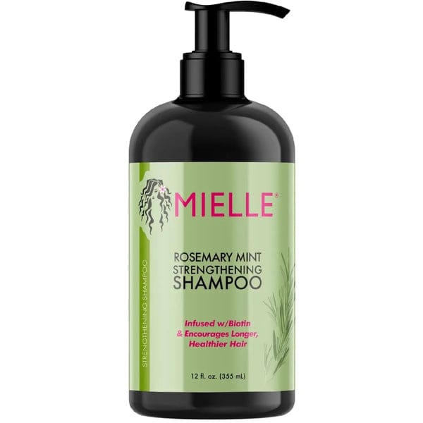 Mielle Rosemary Mint Strengthening Shampoo 355ml – Nourishing Hair Growth & Breakage Control Formula JZCosmetics.com