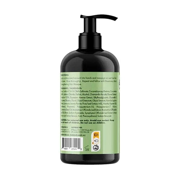 Mielle Rosemary Mint Strengthening Shampoo 355ml – Nourishing Hair Growth & Breakage Control Formula JZCosmetics.com