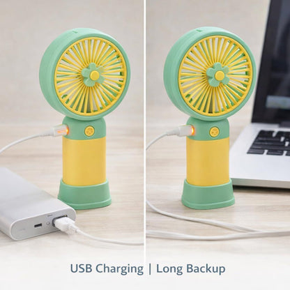 Mini Portable USB Fan 3 Speed Cute Handheld Fan JZCosmetics.com