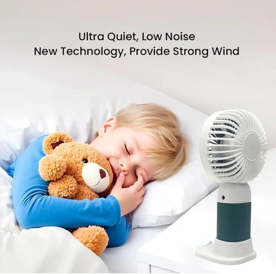 Mini Portable USB Fan 3 Speed Cute Handheld Fan JZCosmetics.com