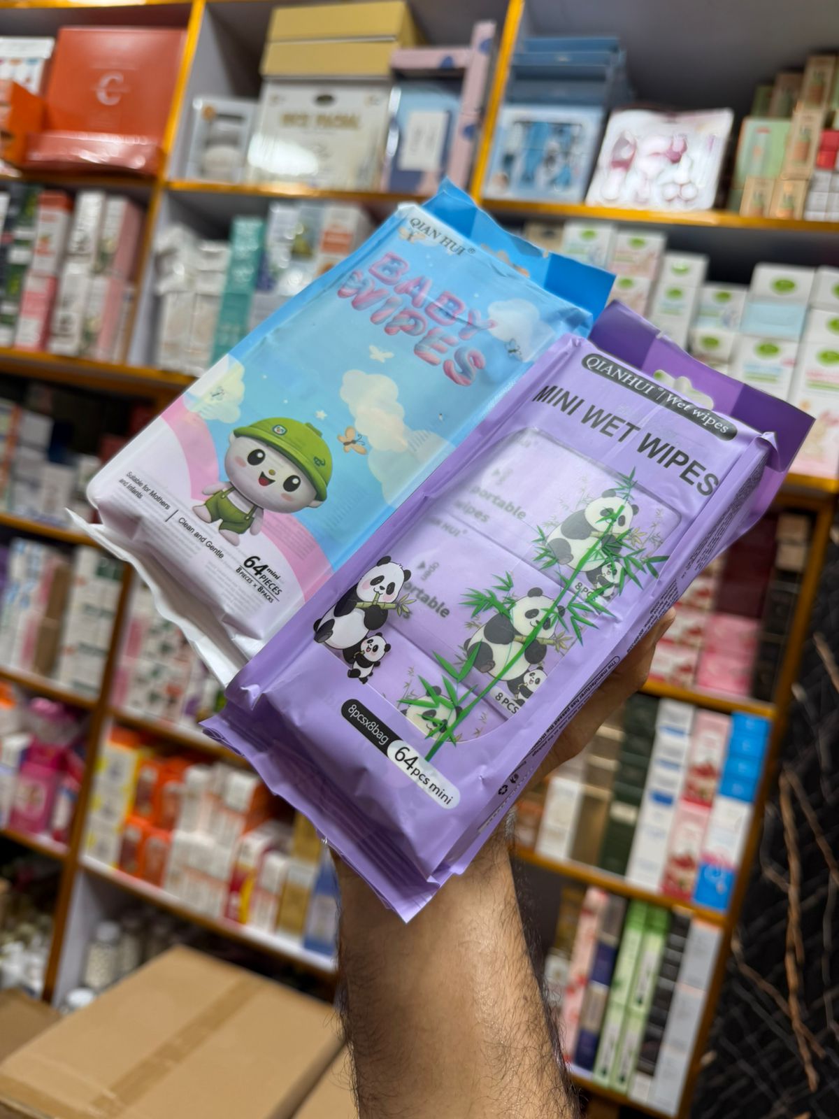 Mini Wipes Portable Wet Tissue Wipes JZCosmetics.com