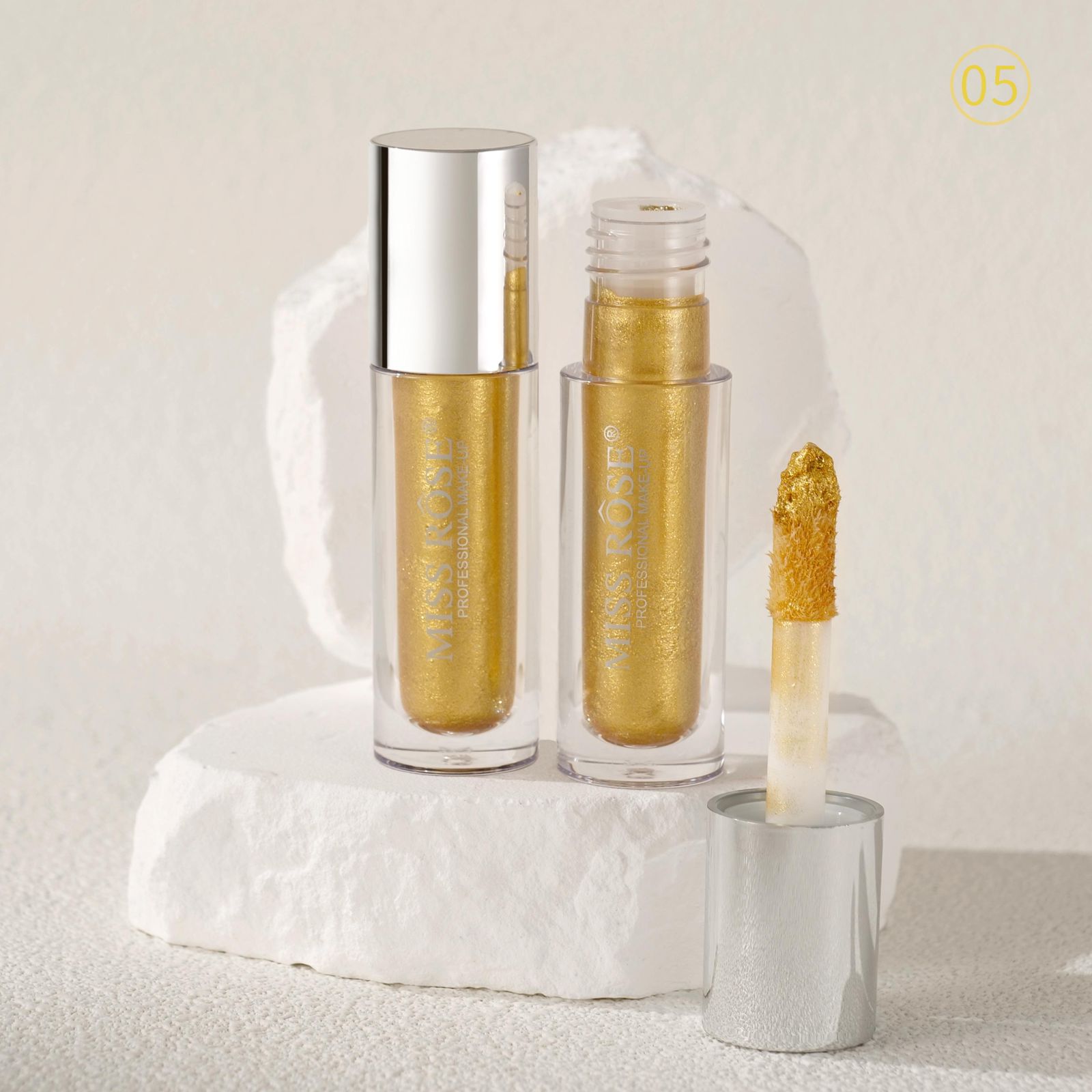 Miss Rose Liquid Highlighters 6pcs Set – Multi-Shade Glow & Radiance Makeup JZCosmetics.com