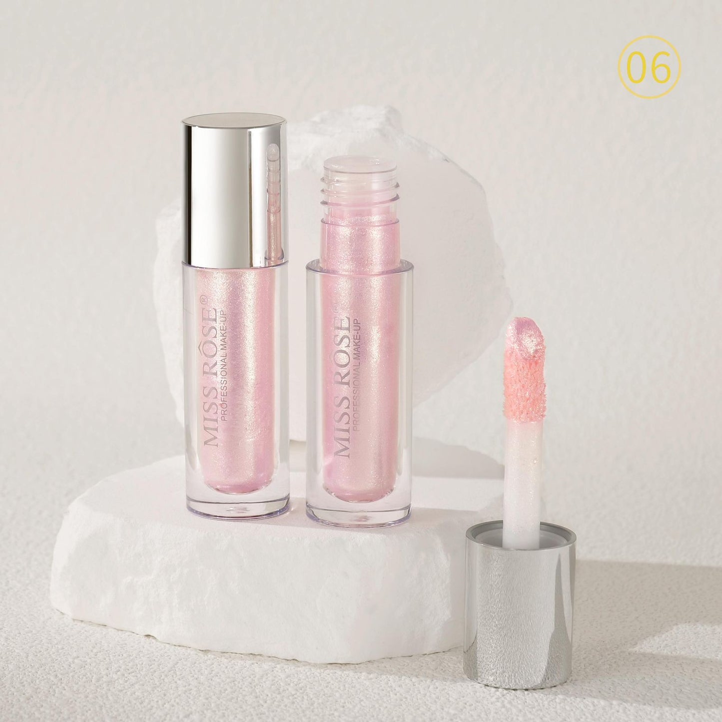 Miss Rose Liquid Highlighters 6pcs Set – Multi-Shade Glow & Radiance Makeup JZCosmetics.com