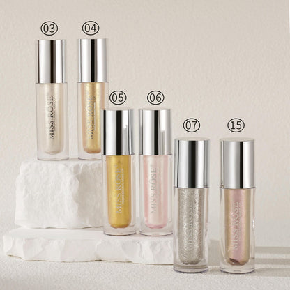 Miss Rose Liquid Highlighters 6pcs Set – Multi-Shade Glow & Radiance Makeup JZCosmetics.com