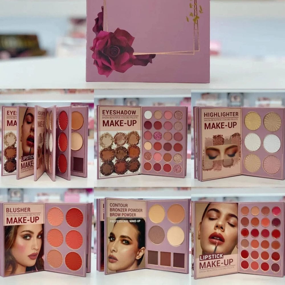 Mocallure 5 Fold Makeup Kit | All-in-One Glam Palette JZCosmetics.com