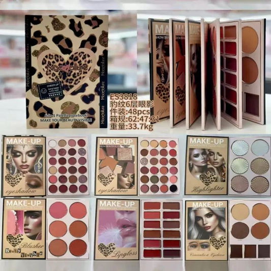 Mocallure 6 Fold Makeup Kit JZCosmetics.com